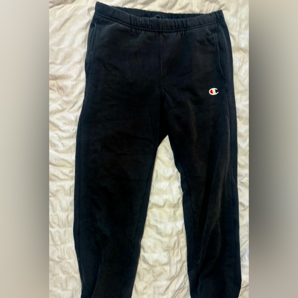 Champion Jet Black Joggers